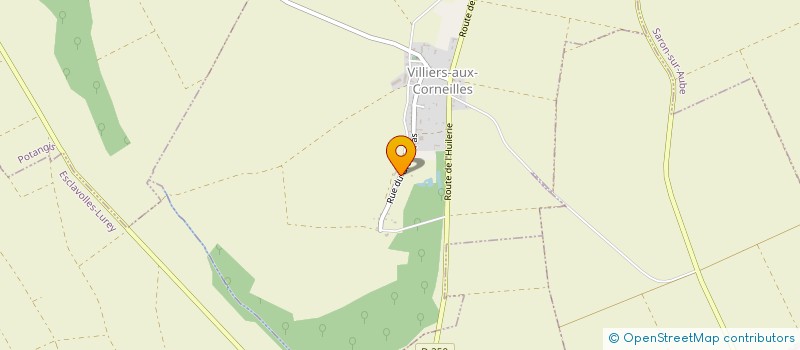 localisation de l'entreprise SCI G S C B  VILLIERS-AUX-CORNEILLES