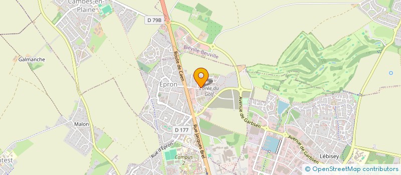 localisation de l'entreprise SCI G.S.I.  EPRON