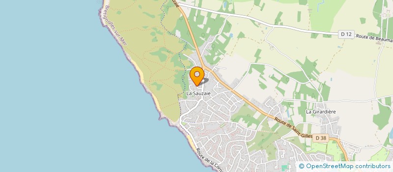 localisation de l'entreprise SCI G.S.P. à BRETIGNOLLES-SUR-MER