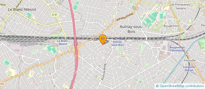 localisation de l'entreprise SCI G.S.P.C. à AULNAY-SOUS-BOIS