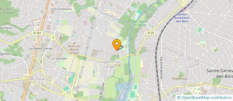 localisation de l'entreprise SCI G.T  LONGPONT-SUR-ORGE