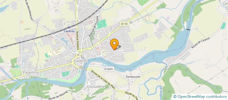 localisation de l'entreprise SCI G T  MARIGNAC-LASPEYRES