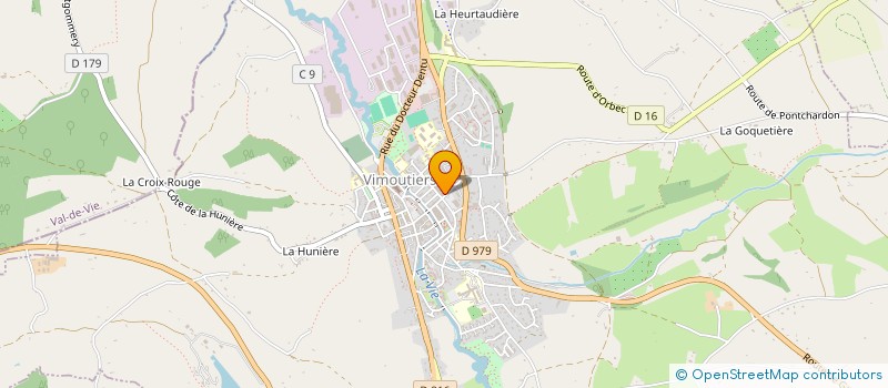 localisation de l'entreprise SCI G.T.L. à VIMOUTIERS