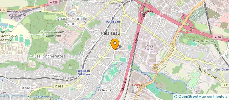 localisation de l'entreprise SCI G2C à PALAISEAU