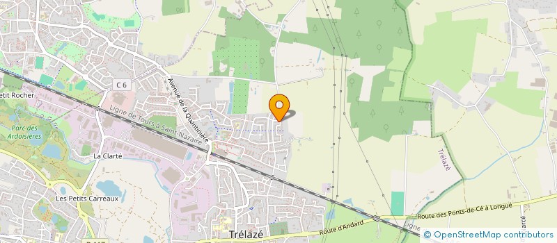 localisation de l'entreprise SCI G2DH  SAINT-BARTHELEMY-D'ANJOU