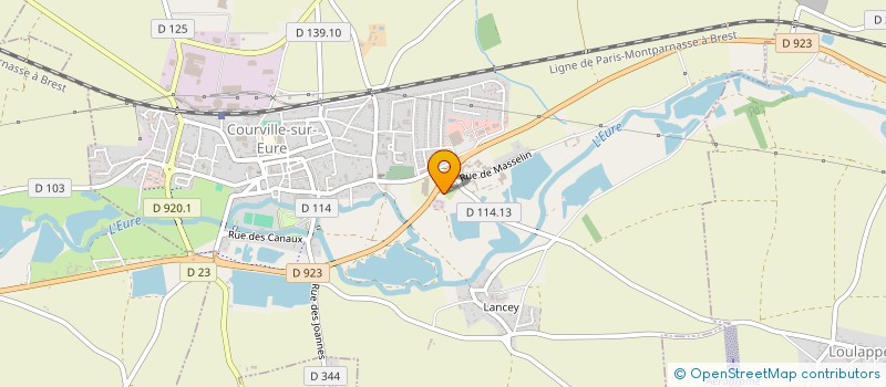 localisation de l'entreprise SCI G2F à SAINT-LUPERCE