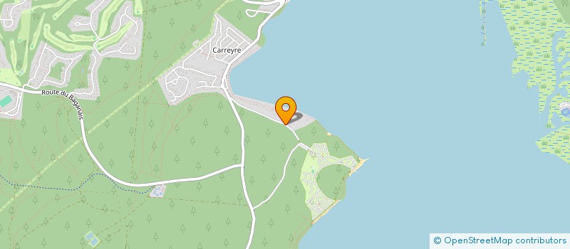 localisation de l'entreprise SCI G2J  LACANAU