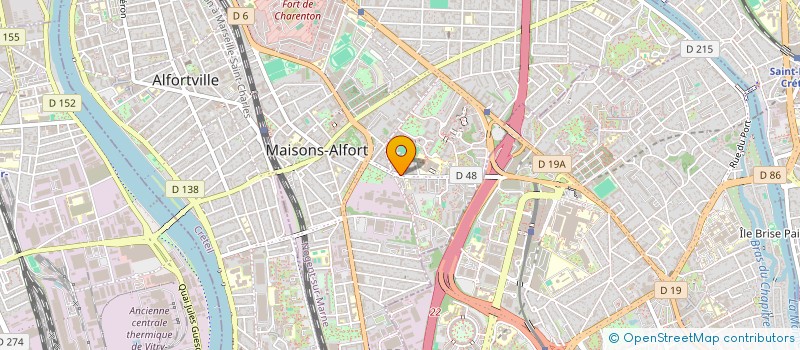 localisation de l'entreprise SCI G2L à MAISONS-ALFORT