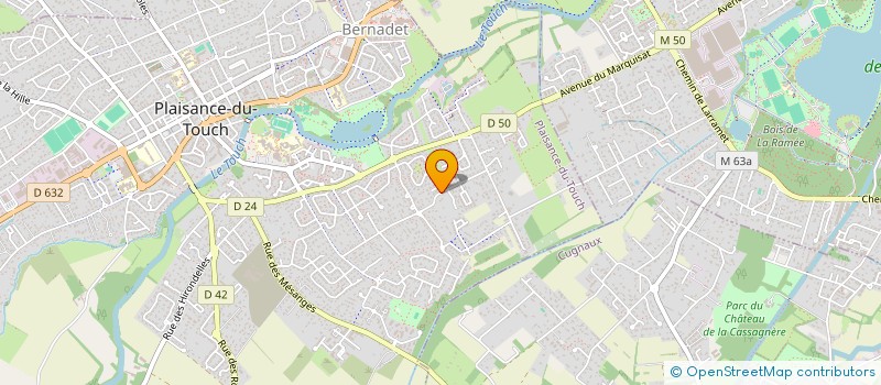 localisation de l'entreprise SCI G2L IMMO  PLAISANCE-DU-TOUCH