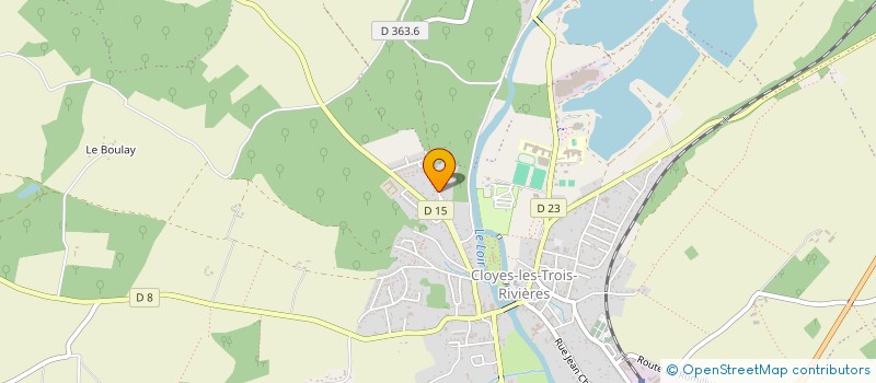 localisation de l'entreprise SCI G2M-28 à CLOYES-LES-TROIS-RIVIERES