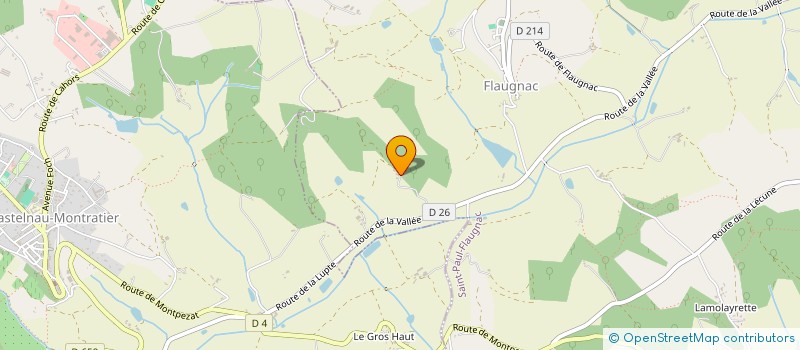 localisation de l'entreprise SCI G2M IMMOBILIER  CASTELNAU-MONTRATIER