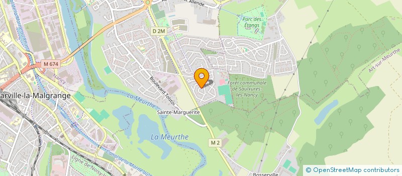 localisation de l'entreprise SCI G2MJ PATRIMOINE  TOMBLAINE