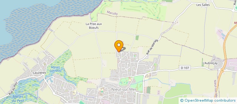 localisation de l'entreprise SCI G2S  NIEUL-SUR-MER