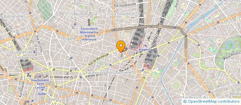 localisation de l'entreprise SCI G3A  PARIS