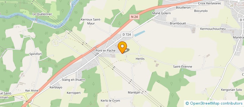 localisation de l'entreprise SCI G3D IMMOBILIER  LANGUIDIC