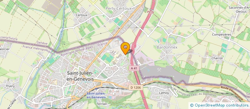 localisation de l'entreprise SCI G3HM  SAINT-JULIEN-EN-GENEVOIS