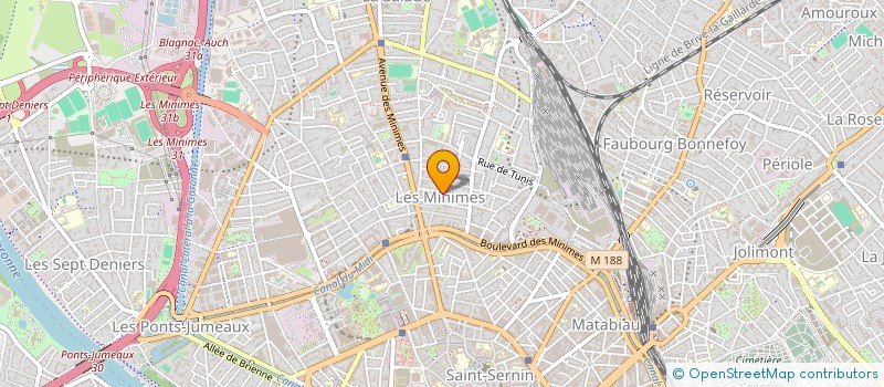 localisation de l'entreprise SCI G3L à TOULOUSE