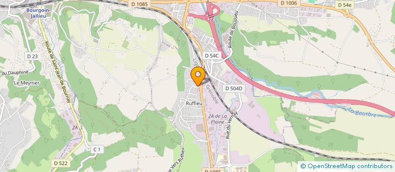 localisation de l'entreprise SCI G3L LE XV  NIVOLAS-VERMELLE