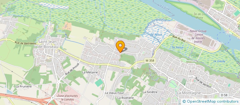 localisation de l'entreprise SCI G4C  SAINT-JEAN-DE-BOISEAU