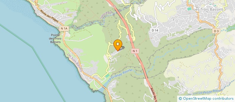 localisation de l'entreprise SCI G4R  LES TROIS-BASSINS