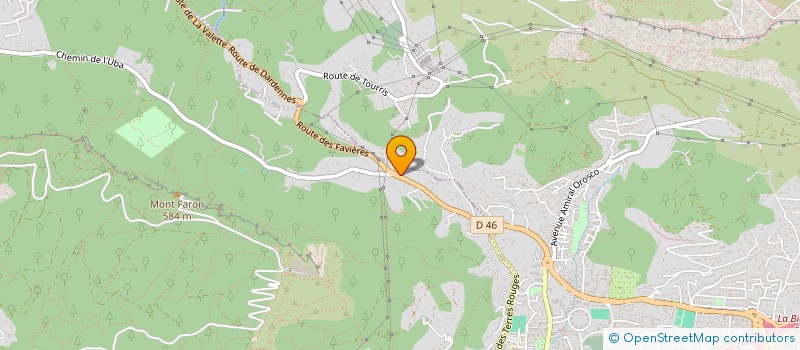 localisation de l'entreprise SCI G5  TOULON