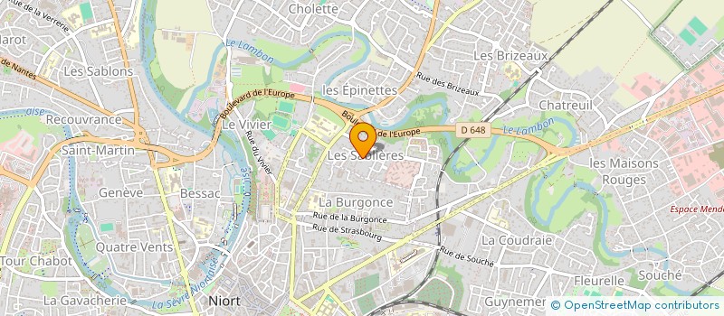 localisation de l'entreprise SCI G7 à NIORT