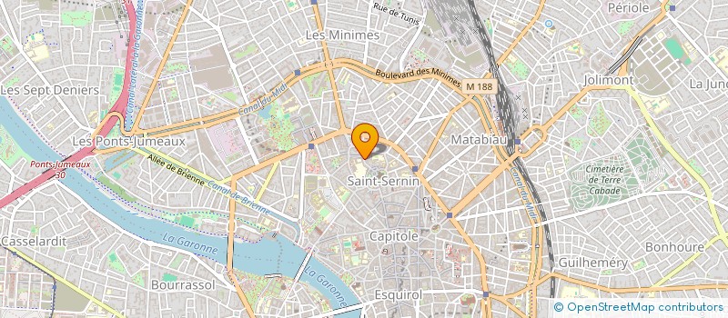 localisation de l'entreprise SCI GA 22 à TOULOUSE