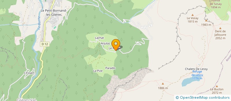 localisation de l'entreprise SCI GA JE VA  VOUGY