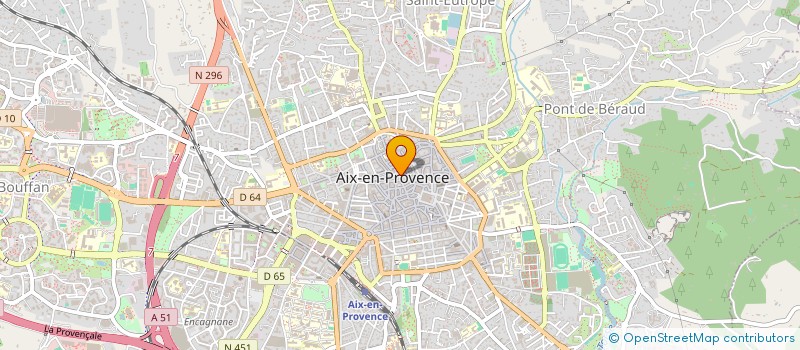 localisation de l'entreprise SCI GAAIPAT à AIX EN PROVENCE
