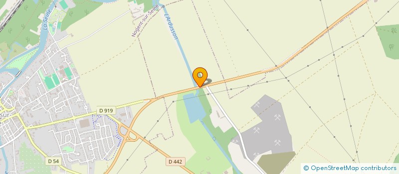 localisation de l'entreprise SCI GAAJ  SAINT-AUBIN