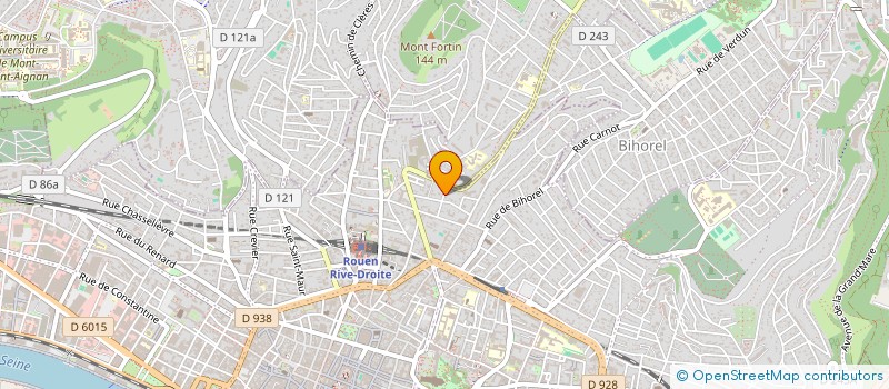 localisation de l'entreprise SCI GAALOR  ROUEN
