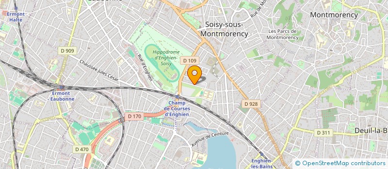 localisation de l'entreprise SCI GAB à SOISY-SOUS-MONTMORENCY