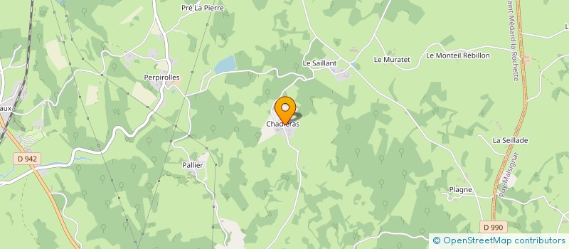 localisation de l'entreprise SCI GAB & CO à SAINT-MEDARD-LA-ROCHETTE