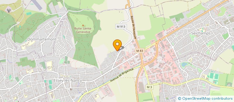 localisation de l'entreprise SCI GAB&NOE  ESSEY-LES-NANCY