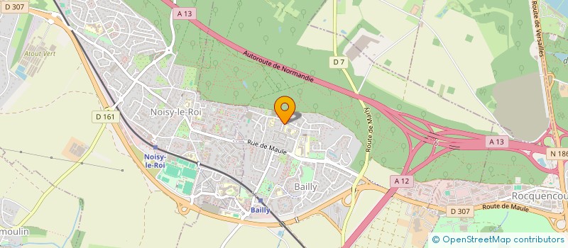 localisation de l'entreprise SCI GABA  BAILLY