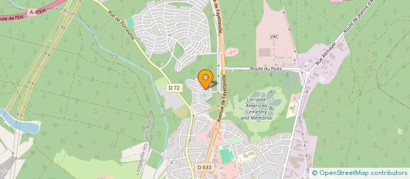 localisation de l'entreprise SCI GABADELE  SAINT-AVOLD