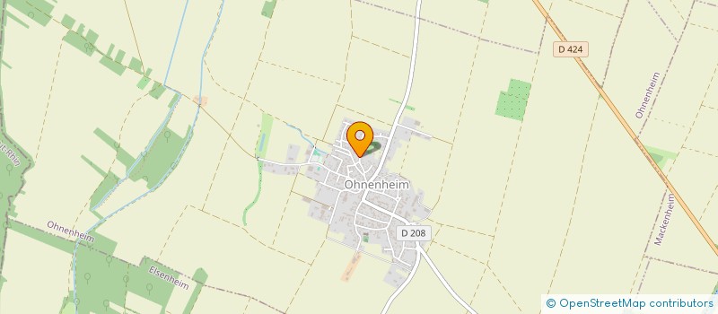 localisation de l'entreprise SCI GABAM  OHNENHEIM