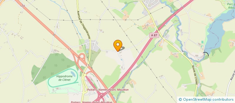 localisation de l'entreprise SCI GABARD à CHOLET