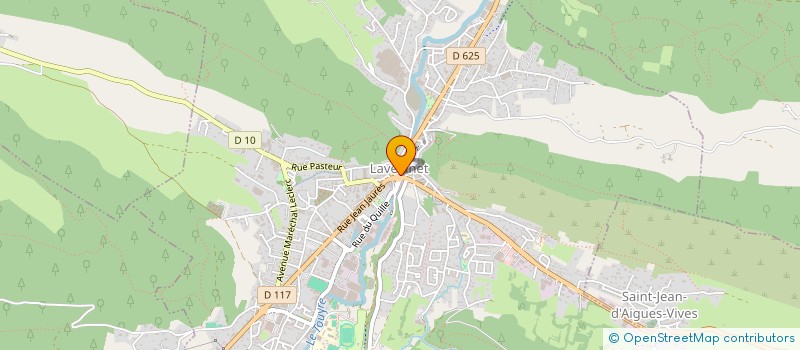 localisation de l'entreprise SCI GABARROU à LAVELANET