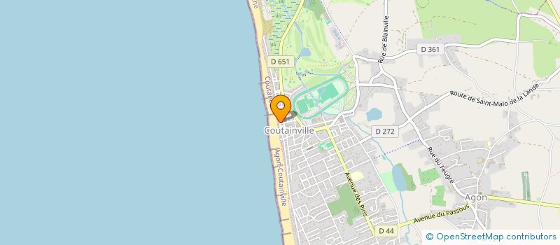 localisation de l'entreprise SCI GABAXEL  AGON-COUTAINVILLE