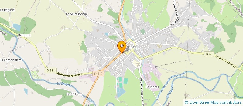 localisation de l'entreprise SCI GABE  REALMONT