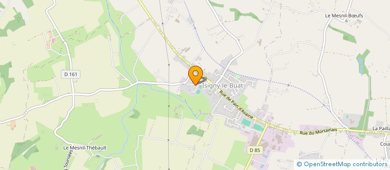 localisation de l'entreprise SCI GABELOROSO  ISIGNY-LE-BUAT