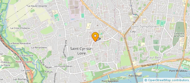 localisation de l'entreprise SCI GABER à SAINT CYR SUR LOIRE