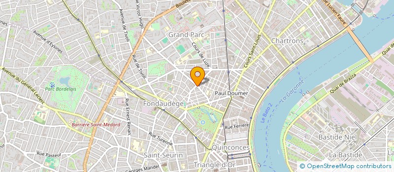 localisation de l'entreprise SCI GABIGAEL  BORDEAUX