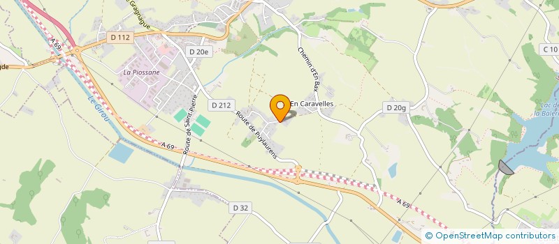 localisation de l'entreprise SCI GABIMMO  VERFEIL