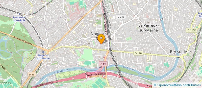 localisation de l'entreprise SCI GABIN  NOGENT-SUR-MARNE