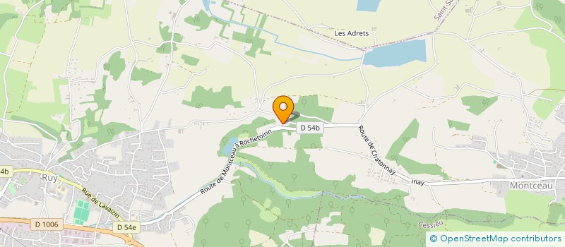 localisation de l'entreprise SCI GABIN  RUY-MONTCEAU