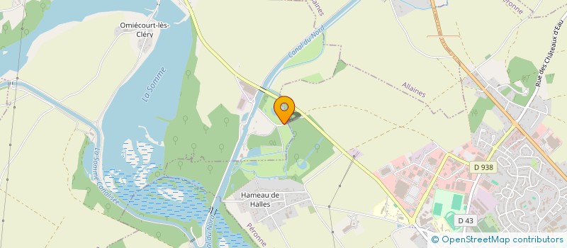 localisation de l'entreprise SCI GABIN  CLERY-SUR-SOMME