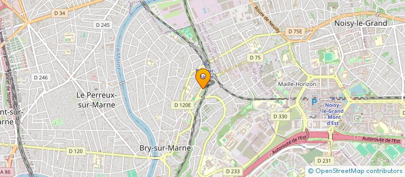 localisation de l'entreprise SCI GABIN à BRY-SUR-MARNE