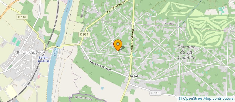 localisation de l'entreprise SCI GABIN  LAMORLAYE